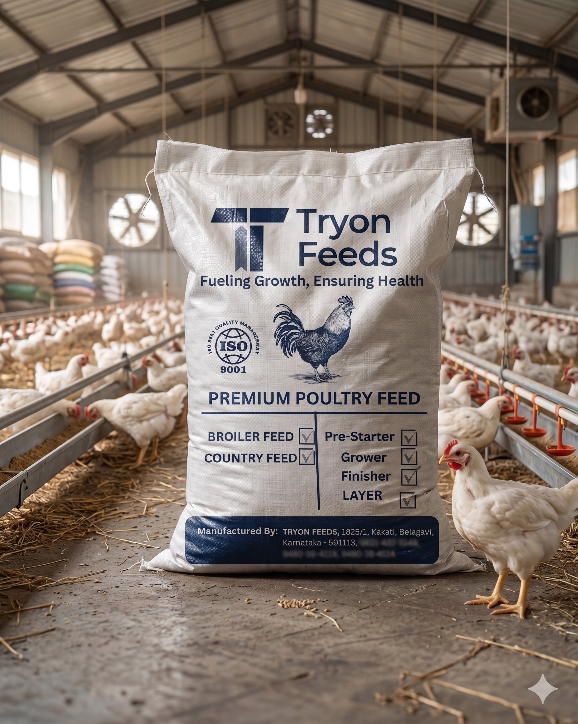 Tryon Broiler Finisher Premium Poultry Feed